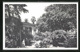 AK Buenos Aires, Hospital Aleman, Una Vista Del Jardin  - Argentina