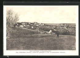 AK Kandau, Ortsansicht Des Städchens Vom östlichen Kriegsschauplatz  - Latvia