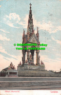 R495209 London. Albert Memorial. Postcard - Other & Unclassified