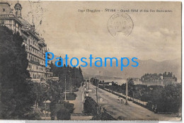 227694 ITALY STRESA GRAND HOTEL VIEW PARTIAL CIRCULATED TO ARGENTINA POSTAL POSTCARD - Altri & Non Classificati