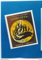 Vignette SI 13 Of Brazil Institutional Stamp Khalil Gibran The Prophet Literature Lebanon 2023 - Sellos Personalizados