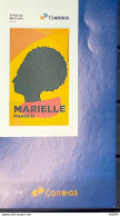 SI 15 Brazil Institutional Stamp Marielle Franco Justice Rights Women 2023 Vignette Correios - Personnalisés