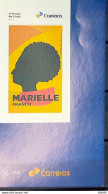 SI 15 Brazil Institutional Stamp Marielle Franco Justice Rights Women 2023 Vignette Correios - Personalizzati