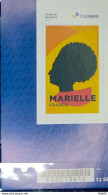 SI 15 Brazil Institutional Stamp Marielle Franco Justice Rights 2023 Bar Code - Personalized Stamps