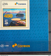 SI 13 Brazil Institutional Stamp  Niteroi Coat Of Arms Architecture Oscar Niemeyer 2023 Vignette Correios - Personnalisés