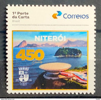 SI 13 Brazil Institutional Stamp  Niteroi Coat Of Arms Architecture Oscar Niemeyer 2023 - Personalized Stamps