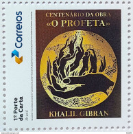 SI 11 Brazil Institutional Stamp Khalil Gibran The Prophet Literature Lebanon 2023 - Personalisiert