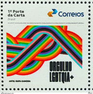 SI 07 Brazil Institutional Stamp LGBTQIA Pride+ Justice Rights 2023 - Personalized Stamps