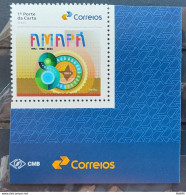 SI 04 Brazil Institutional Stamp 80 Years Of Amapa 2023 Vignette Correios - Gepersonaliseerde Postzegels