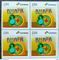 SI 04 Brazil Institutional Stamp 80 Years Of Amapa 2023 Block Of 4 - Personalized Stamps