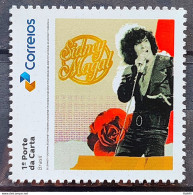 SI 01 Brazil Institutional Stamp Sidney Magal Music 2023 - Personalisiert