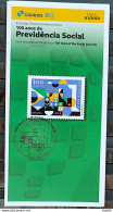 Edital 2023 01 Social Security Economy Train Flag Work No Stamp - Briefe U. Dokumente