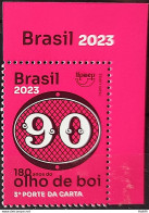 C 4110 Brazil Stamp 180 Years Bulls Eye 90 Reis 2023 Vignette Brazil - Nuovi