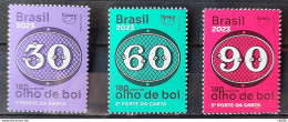 C 4108 Brazil Stamp 180 Years Bulls Eye Complete Serie 2023 - Nuovi