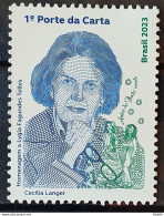 C 4107 Brazil Stamp Lygia Fagundes Telles Literature Woman Glasses 2023 - Neufs