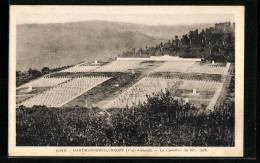 AK Hartmannswillerkopf, Le Cimetière Du Silberloch, Kriegsgräber  - Weltkrieg 1914-18