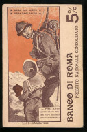 AK Banco Die Roma, Prestito Nazionale Consolidato  - Weltkrieg 1914-18