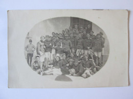 Poland-Krakow/Cracovia:Military Troop Children's Soccer Team 1921 Photo - Polonia