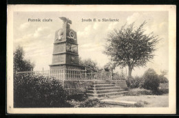 AK Slavikovice, Pomnik Cisare, Josefa II  - Tchéquie