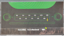 Vignette Brazil Stamp 100 Yeares Radio In Brazil Communication 2022 EBC - Nuovi