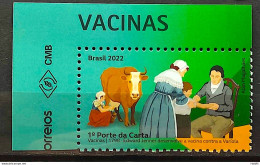 C 4079 Brazil Stamp Vaccines Edward Jenner Health Cow Children Milk 2022 - Ungebraucht