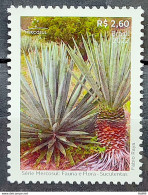 C 4073 Brazil Stamp Mercosul Series Fauna And Flora Suculents 2022 - Ungebraucht