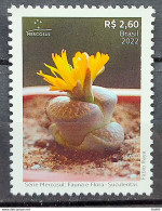 C 4072 Brazil Stamp Mercosul Series Fauna And Flora Suculents 2022 - Nuevos
