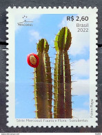 C 4071 Brazil Stamp Mercosul Series Fauna And Flora Suculents 2022 - Ungebraucht