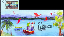 C 4058 Brazil Stamp The Village And Caicaras Populations Ship Fishing 2022 With Vignette - Ongebruikt