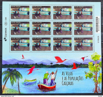 C 4058 Brazil Stamp The Village And Caicaras Populations Ship Fishing 2022 Sheet - Ungebraucht