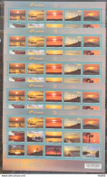 C 4037 Brazil Stamp Sunset Catavento Boat Church 2022 Sheet 5 Units - Ungebraucht