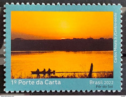 C 4044 Stamp Sunset Midwest Goias Quirinopolis Rio Sao Francisco 2022 - Unused Stamps