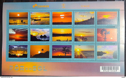 C 4037 Brazil Stamp The Sunset 2022 Sheet - Ungebraucht