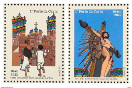 C 4031 Brazil Stamp Festival Of Good Lord Jesus Of Bonfim Religion 2022 Complete Series - Ongebruikt