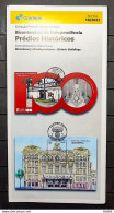Brochure Brazil Edital 2022 18 Bicentenary Of Independence Historical Buildings Without Stamp - Ungebraucht