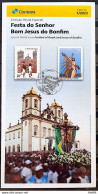Brochure Brazil Edital 2022 01 Festival Of Good Lord Jesus Of Bonfim Religion Without Stamp - Cartas & Documentos