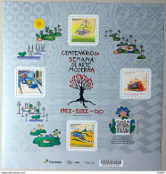 B 224  Brazil Stamp Modern Art Week Centenary Literature Train Piano Music Glasses 2022 - Ungebraucht