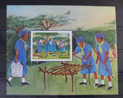 Tansania Block 555 Mit 4148 Postfrisch Pfadfinder #WE983 - Tanzanie (1964-...)