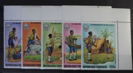 Togo 1589-1593 Postfrisch Pfadfinder #WE981 - Togo (1960-...)