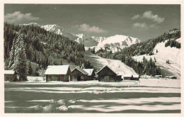 73972576 Hirschegg_Kleinwalsertal_Vorarlberg_AT Alpe Oede Mit Steinmandl Winterp - Altri & Non Classificati