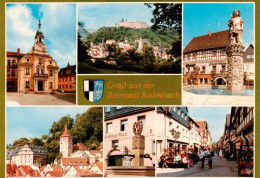 73940886 Kulmbach Rathaus Schloss Brunnen Orspartie Gasthof Ries - Kulmbach