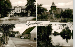 73940685 Langlingen Gutshaus Kirche Dorfstrasse Allerschleuse - Autres & Non Classés