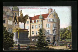 AK Erfurt, Kaiserdenkmal Am Kaiserplatz  - Erfurt