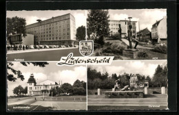 AK Lüdenscheid, Aok, Schützenhalle, Rathaus  - Lüdenscheid