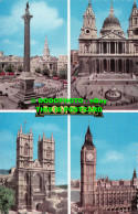 R495401 London. Big Ben. St. Paul Cathedral. Trafalgar Square. A. V. Fry. Multi - Autres & Non Classés