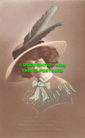 R495542 Loving Birthday Wishes. Woman With Hat. Postcard - World