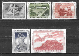 1032/36**  Bataille Des Ardennes - Général Patton - Série Complète - MNH** - LOOK!!!! - Unused Stamps