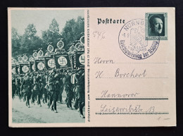 Deutsches Reich 1937, Postkarte P264 Bild 06 NÜRNBERG Sonderstempel - Tarjetas