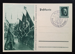 Deutsches Reich 1937, Postkarte P264 Bild 02 NÜRNBERG Sonderstempel - Cartoline