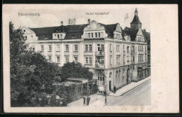 AK Ravensburg, Hotel Kaiserhof  - Ravensburg